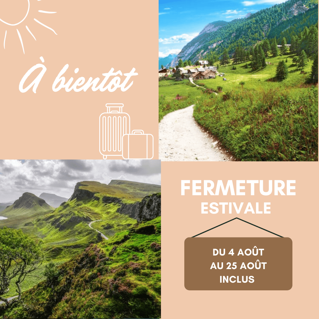 Depart aout fermeture